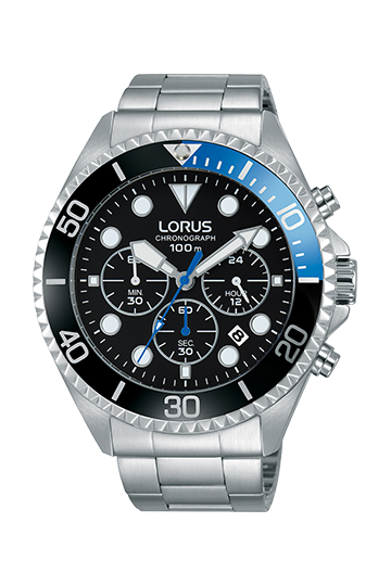 lorus chronograph 100m