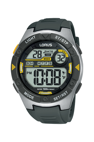 Lorus digital cheap sports watch