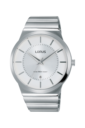 Reloj Lorus H.crono.cauc.neg.cj.acero RT359CX9